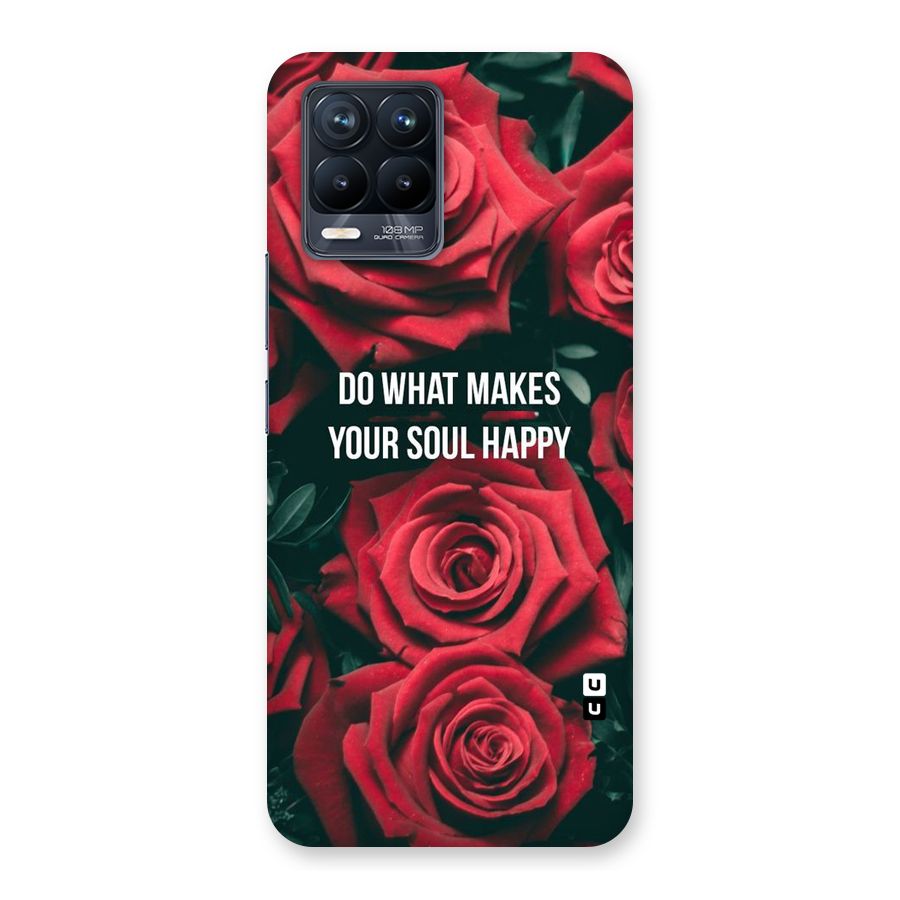 Soul Happy Back Case for Realme 8 Pro