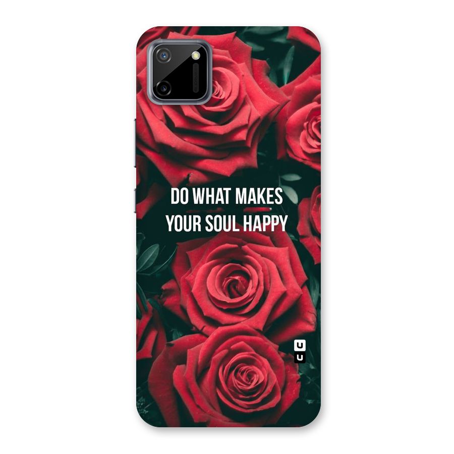 Soul Happy Back Case for Realme C11