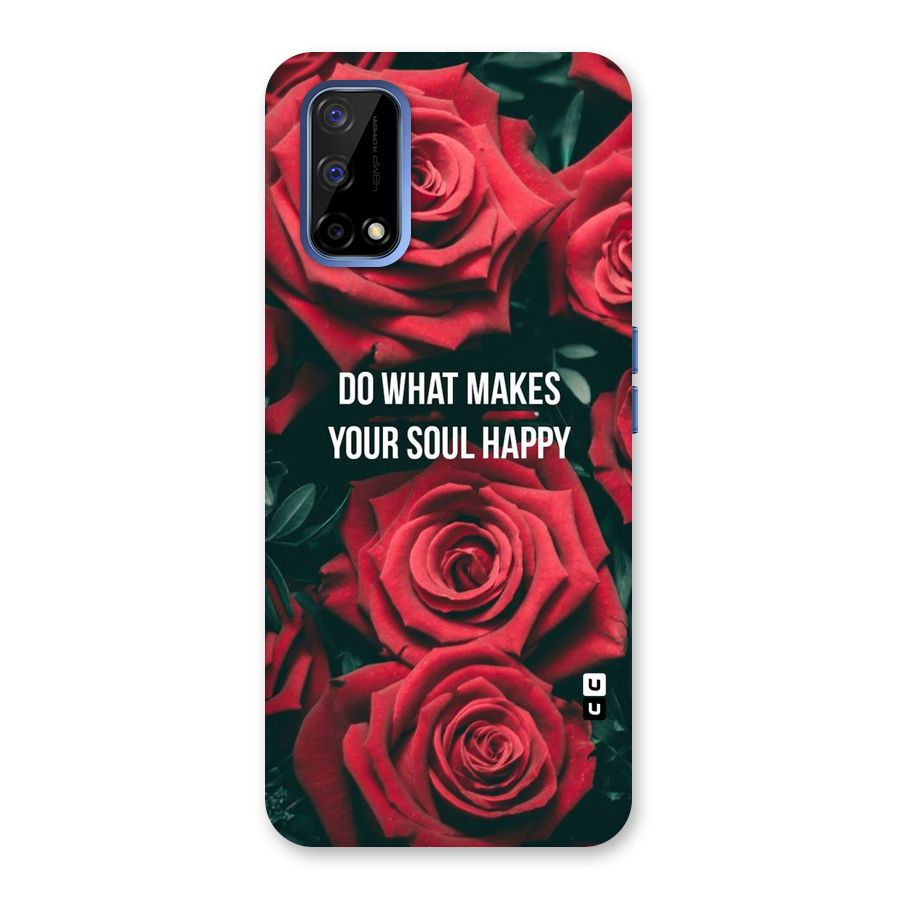 Soul Happy Back Case for Realme Narzo 30 Pro