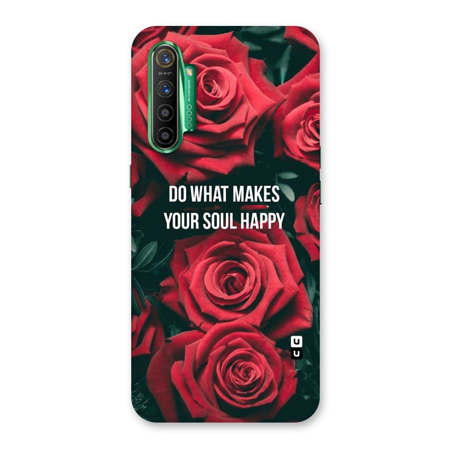 Soul Happy Back Case for Realme X2