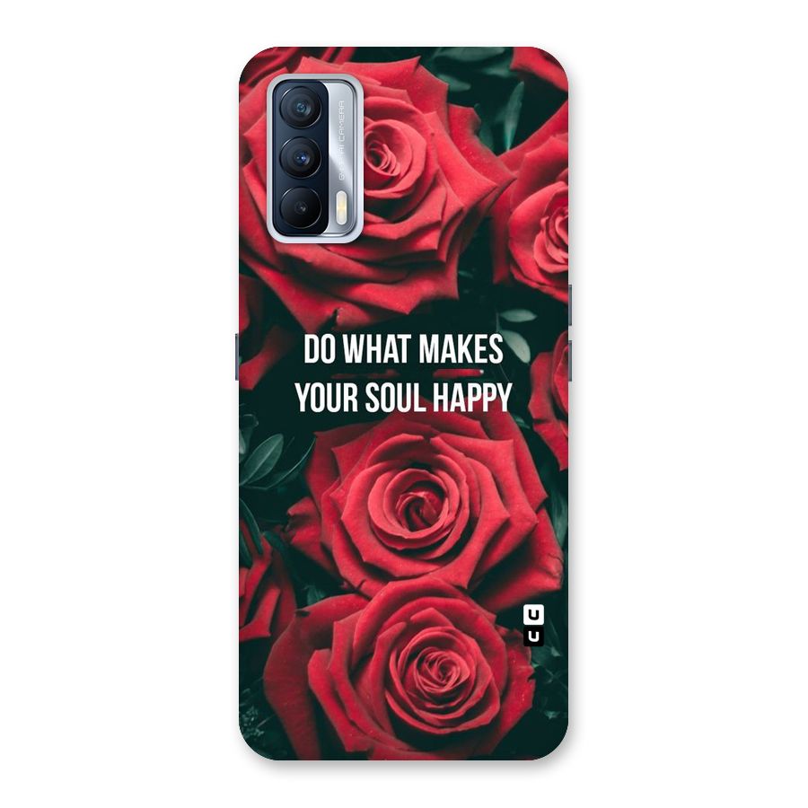 Soul Happy Back Case for Realme X7