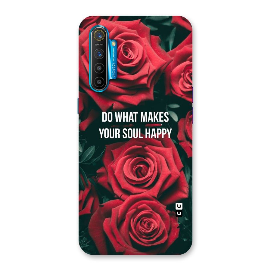 Soul Happy Back Case for Realme XT