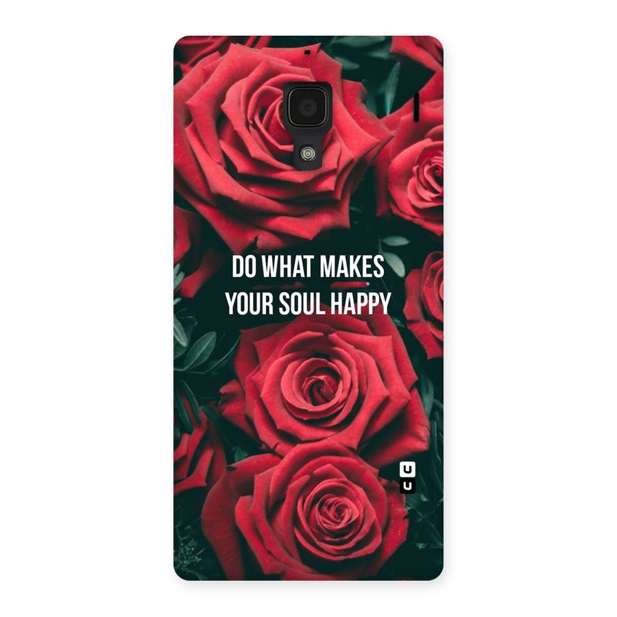 Soul Happy Back Case for Redmi 1S