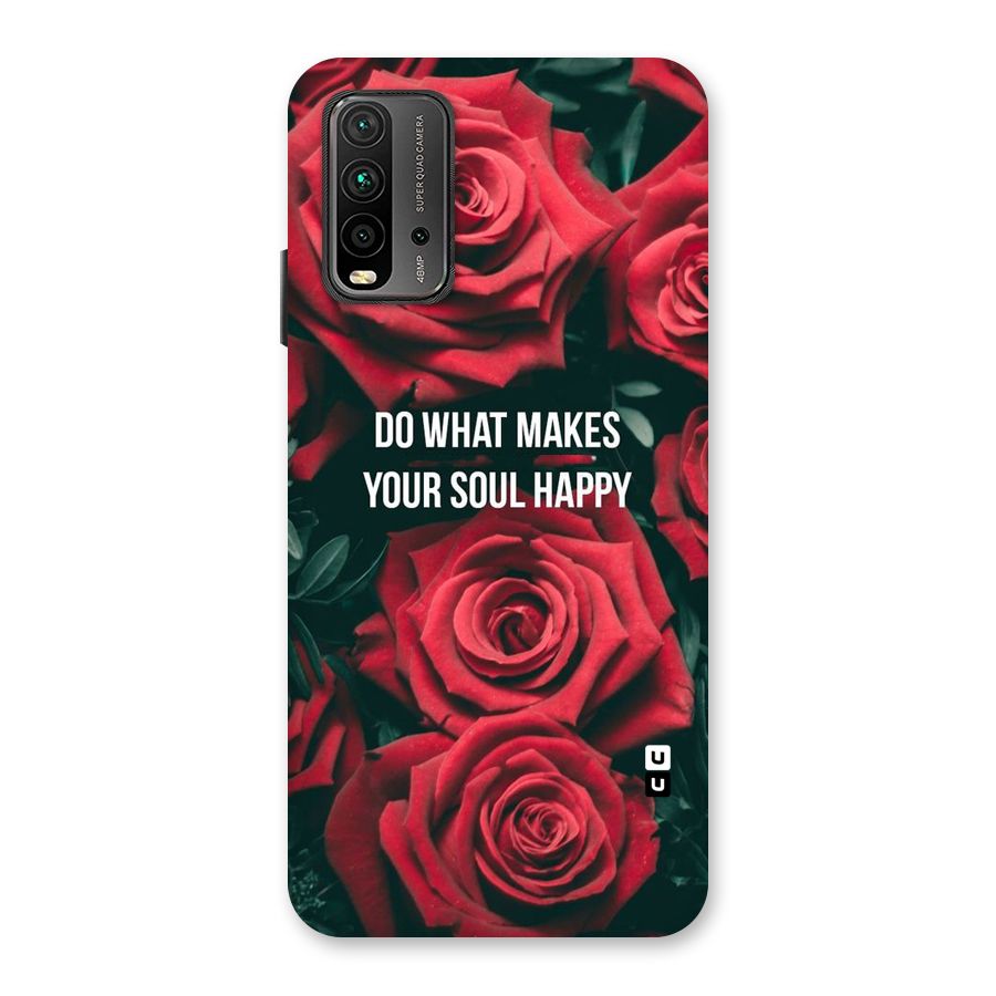 Soul Happy Back Case for Redmi 9 Power