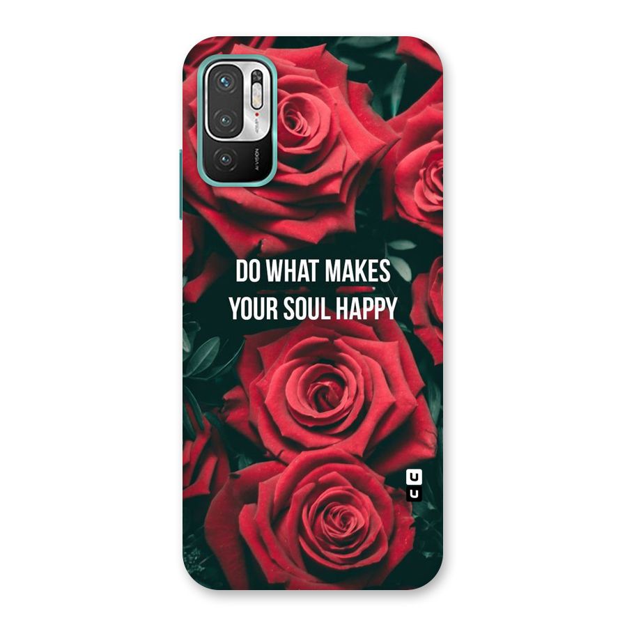 Soul Happy Back Case for Redmi Note 10T 5G