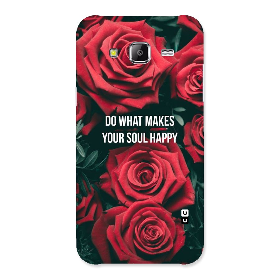 Soul Happy Back Case for Samsung Galaxy J2 Prime