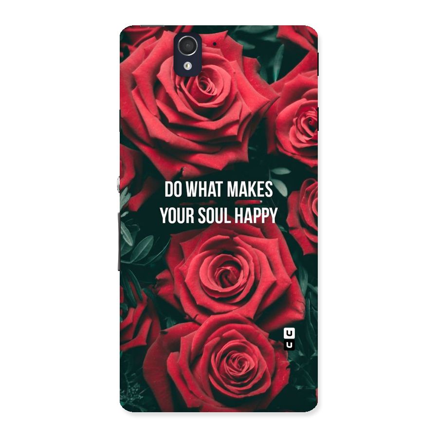 Soul Happy Back Case for Sony Xperia Z