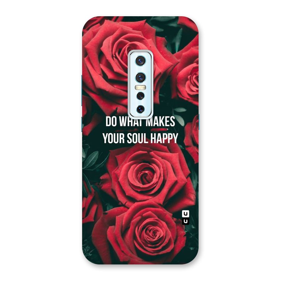 Soul Happy Back Case for Vivo V17 Pro
