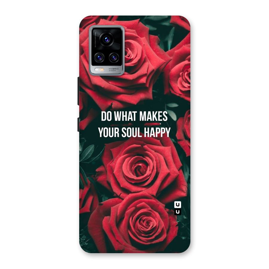 Soul Happy Back Case for Vivo V20 Pro