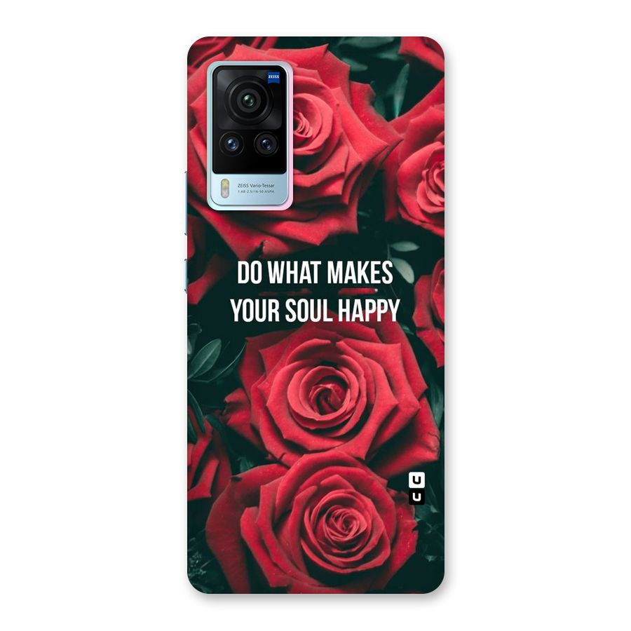 Soul Happy Back Case for Vivo X60 Pro