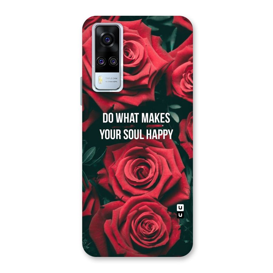 Soul Happy Back Case for Vivo Y31
