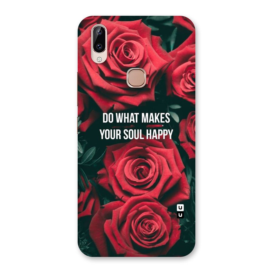 Soul Happy Back Case for Vivo Y83 Pro