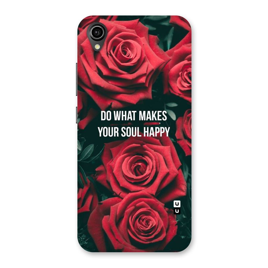 Soul Happy Back Case for Vivo Y90