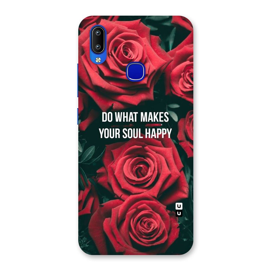 Soul Happy Back Case for Vivo Y91