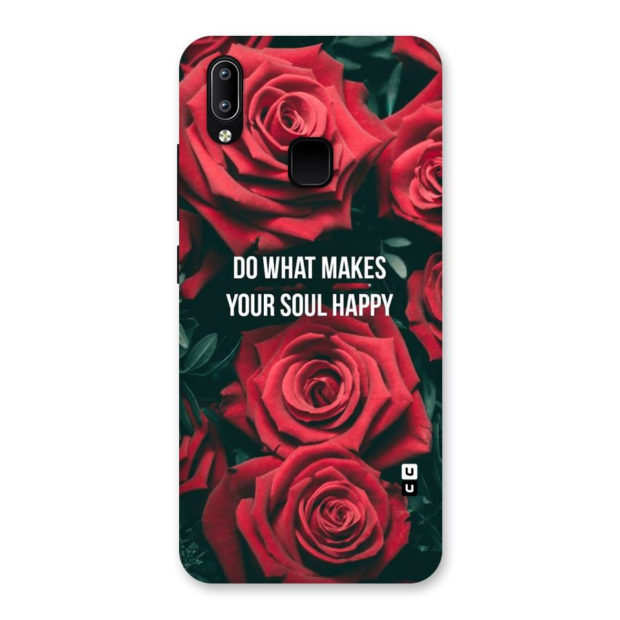 Soul Happy Back Case for Vivo Y93