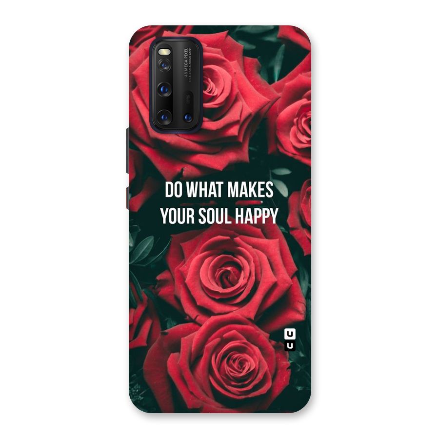 Soul Happy Back Case for Vivo iQOO 3