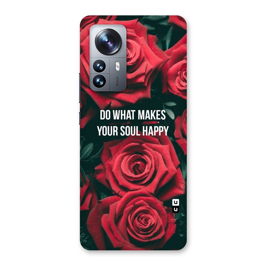 Soul Happy Back Case for Xiaomi 12 Pro