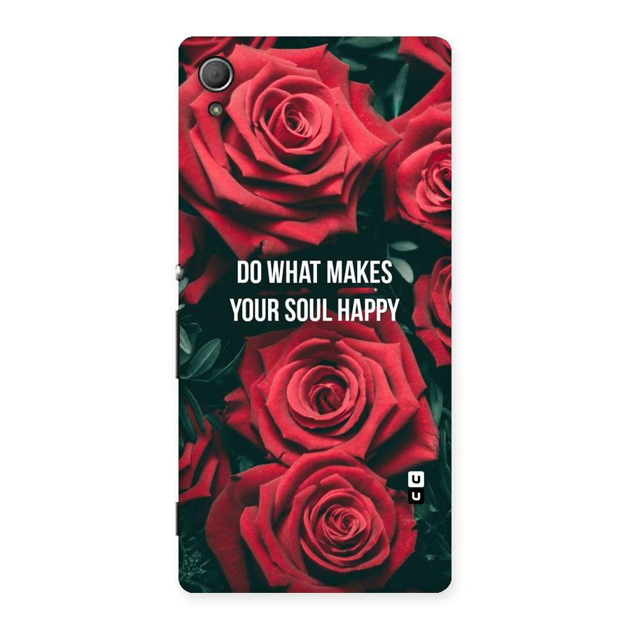 Soul Happy Back Case for Xperia Z4