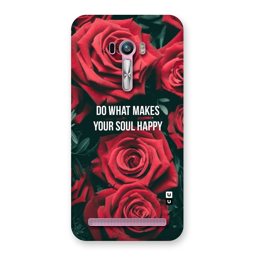 Soul Happy Back Case for Zenfone Selfie