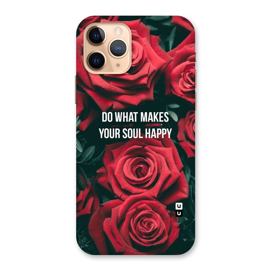 Soul Happy Back Case for iPhone 11 Pro