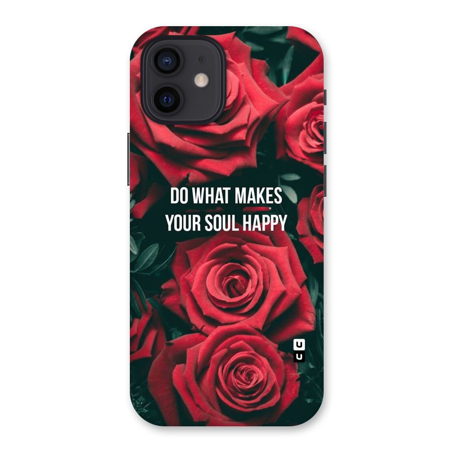 Soul Happy Back Case for iPhone 12
