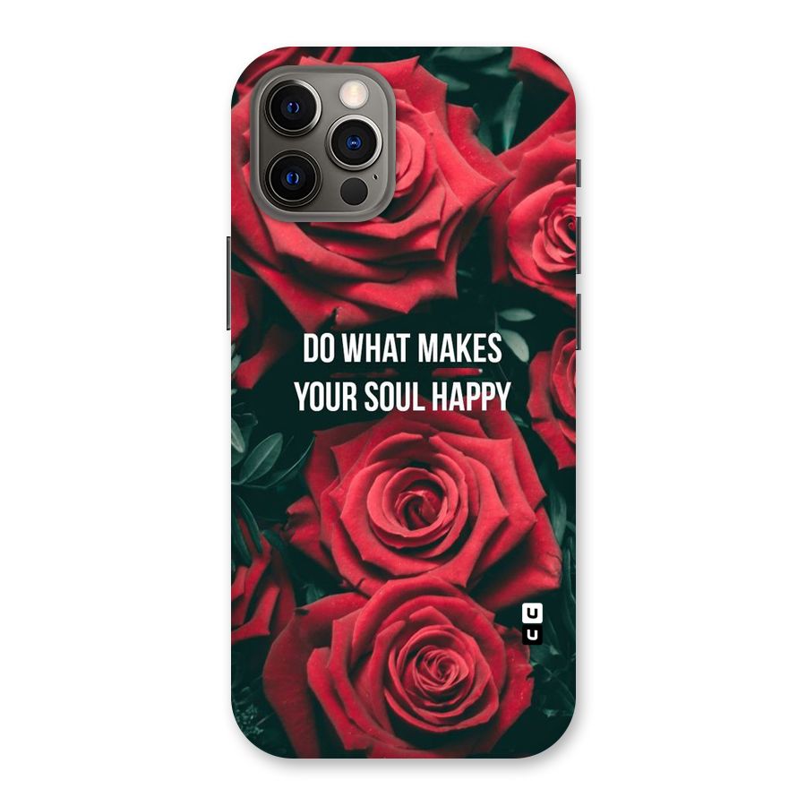 Soul Happy Back Case for iPhone 12 Pro