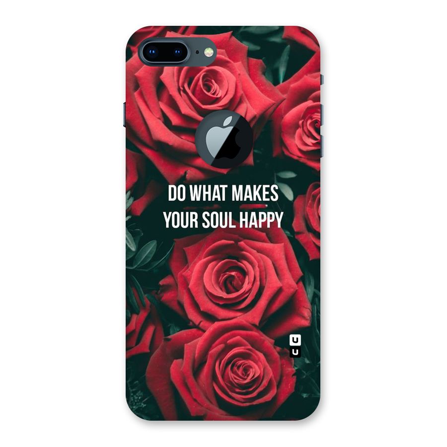 Soul Happy Back Case for iPhone 7 Plus Logo Cut