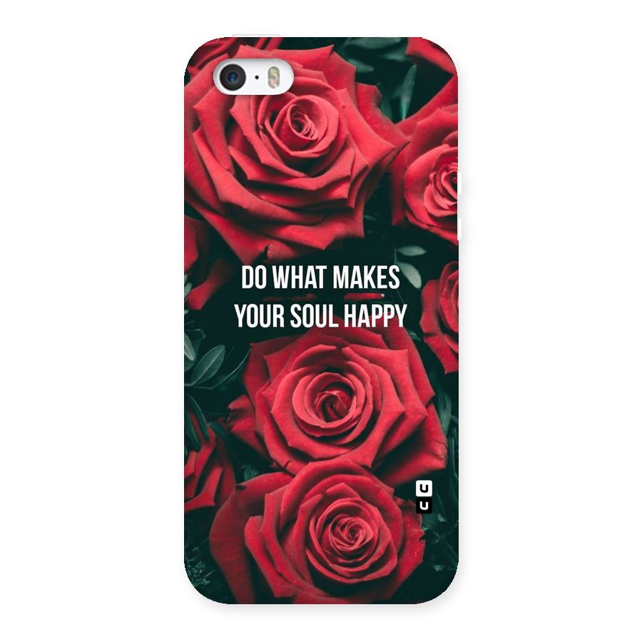 Soul Happy Back Case for iPhone SE