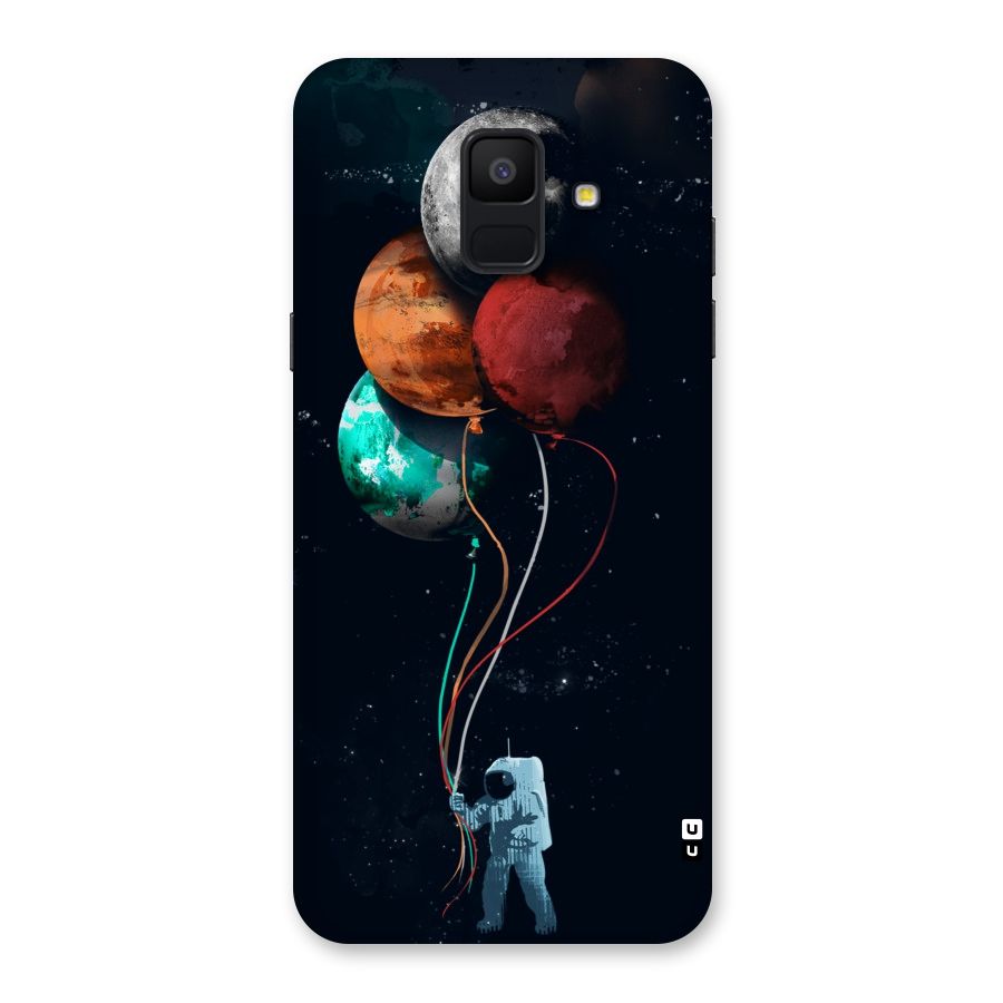Space Balloons Back Case for Galaxy A6 (2018)