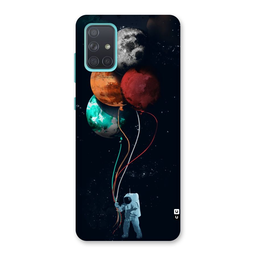 Space Balloons Back Case for Galaxy A71