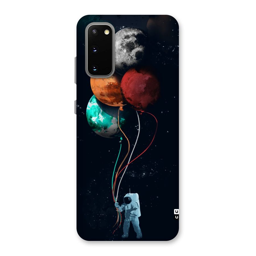 Space Balloons Back Case for Galaxy S20
