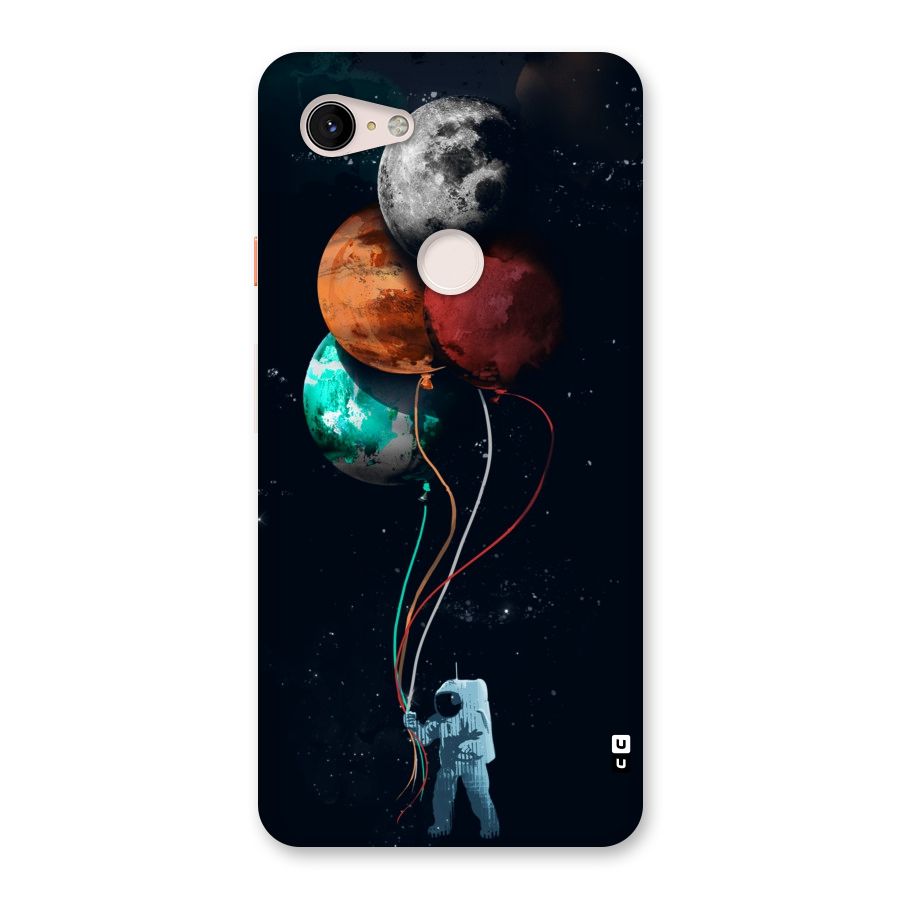 Space Balloons Back Case for Google Pixel 3 XL