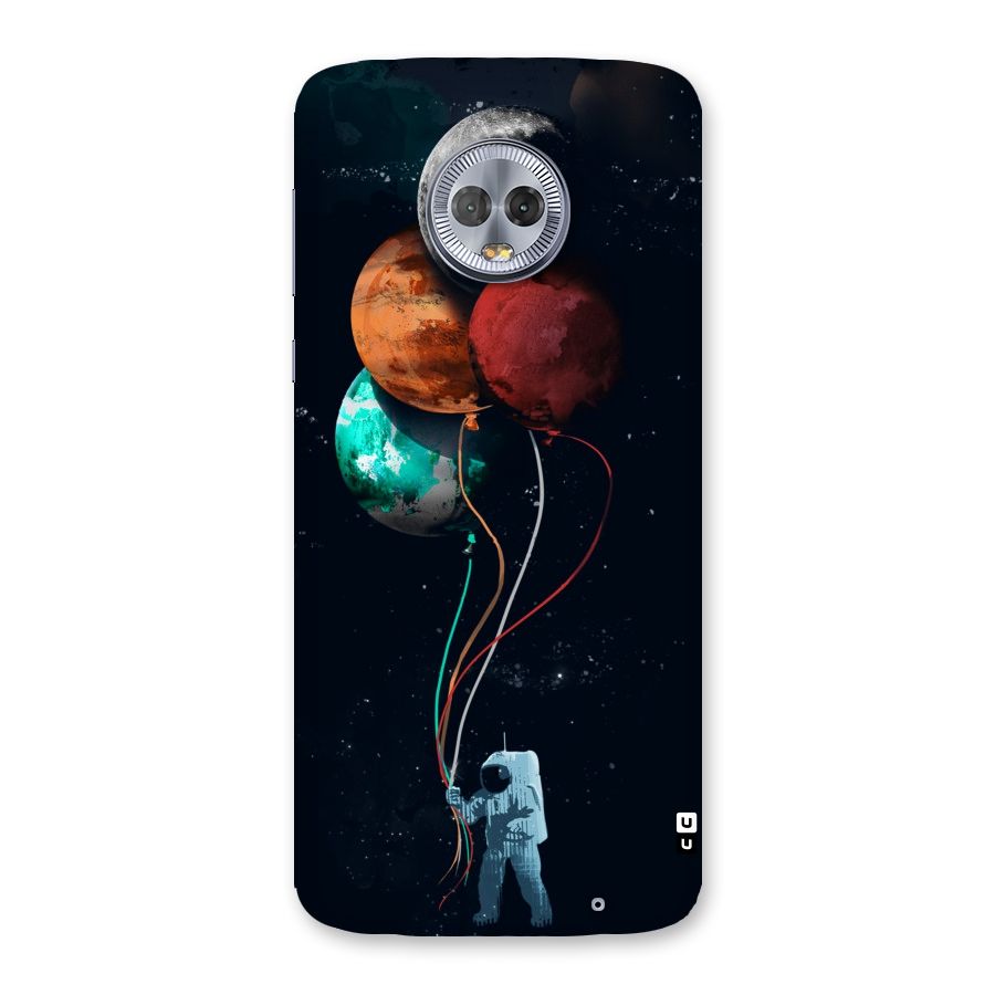 Space Balloons Back Case for Moto G6 Plus