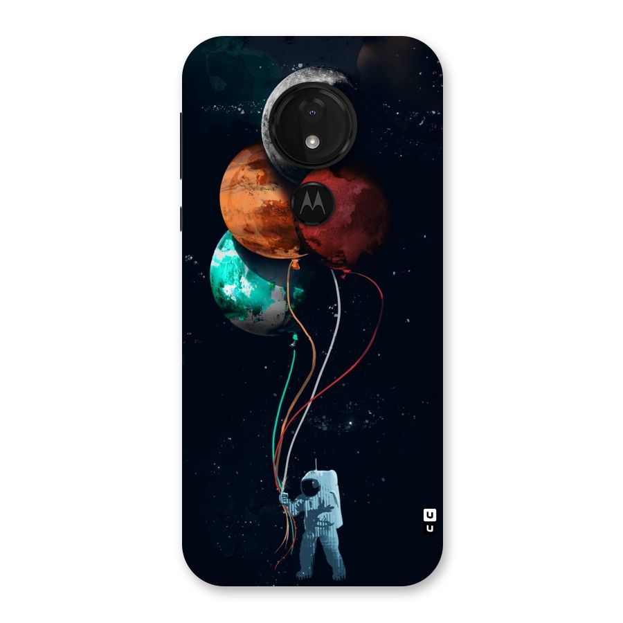 Space Balloons Back Case for Moto G7 Power