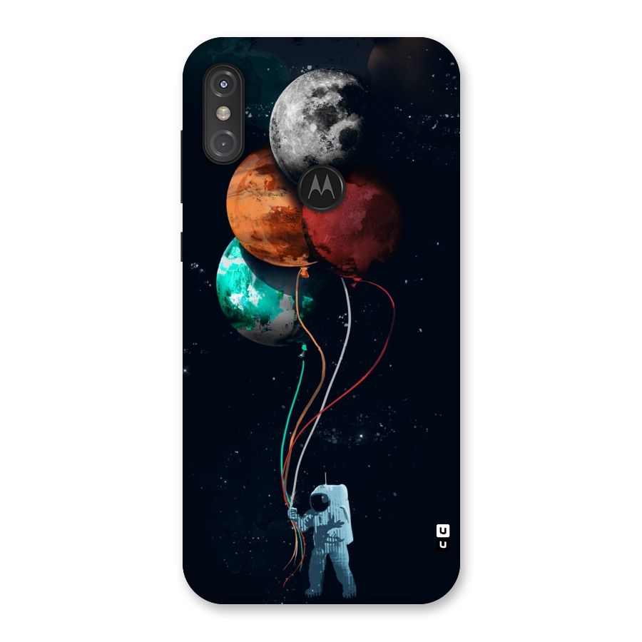 Space Balloons Back Case for Motorola One Power