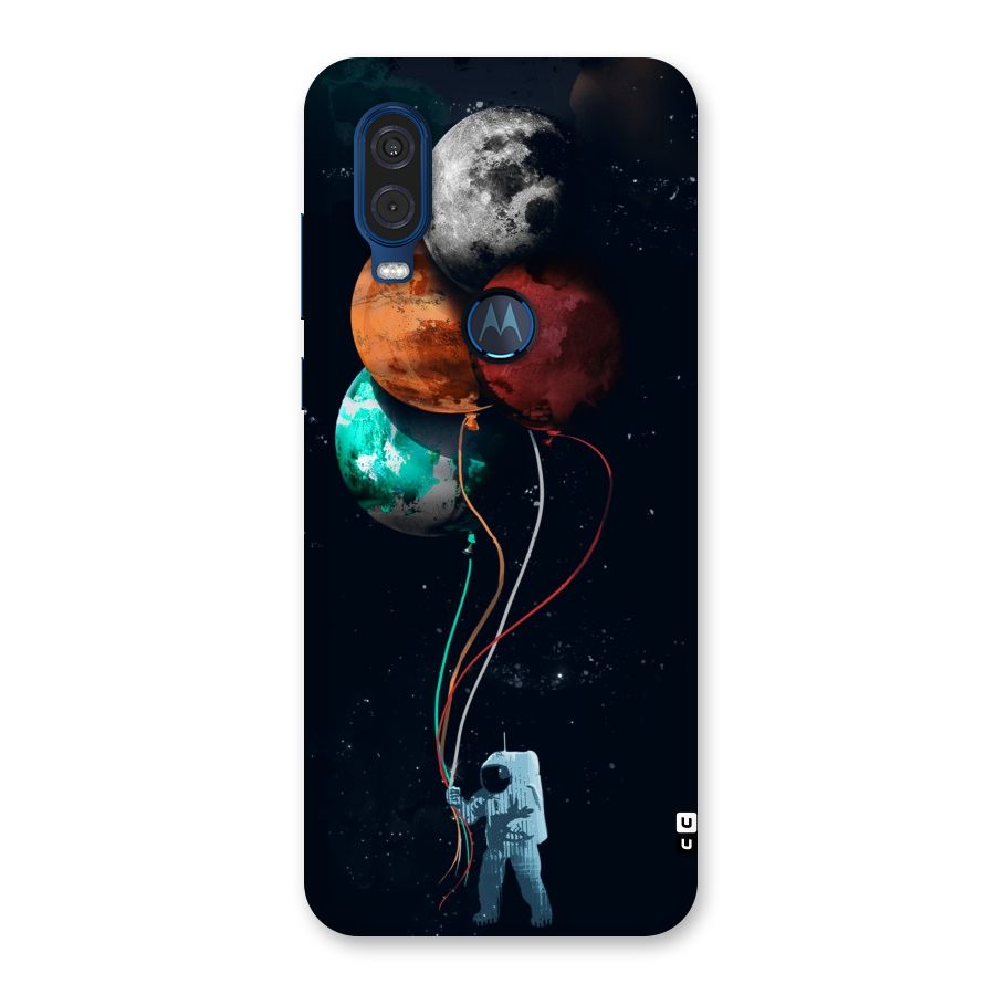 Space Balloons Back Case for Motorola One Vision