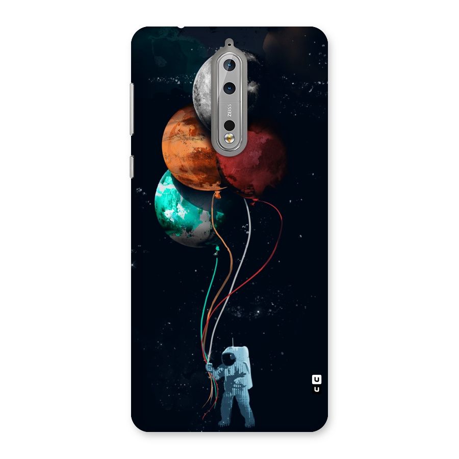 Space Balloons Back Case for Nokia 8