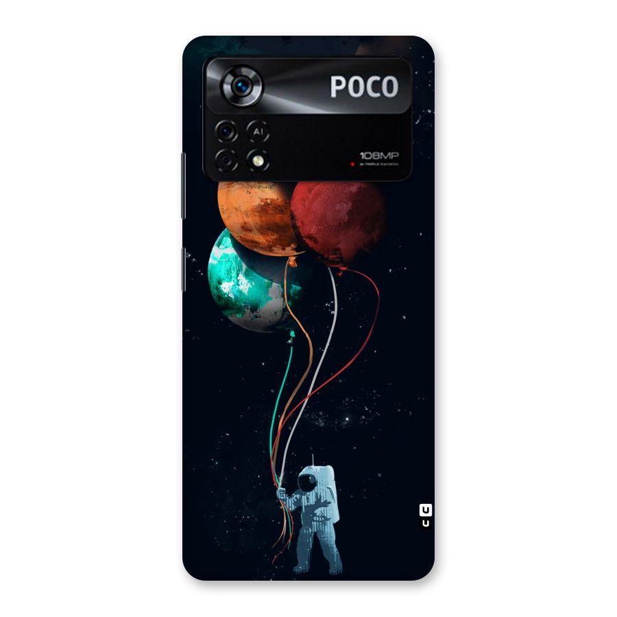 Space Balloons Back Case for Poco X4 Pro 5G