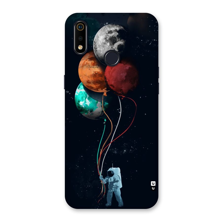 Space Balloons Back Case for Realme 3i