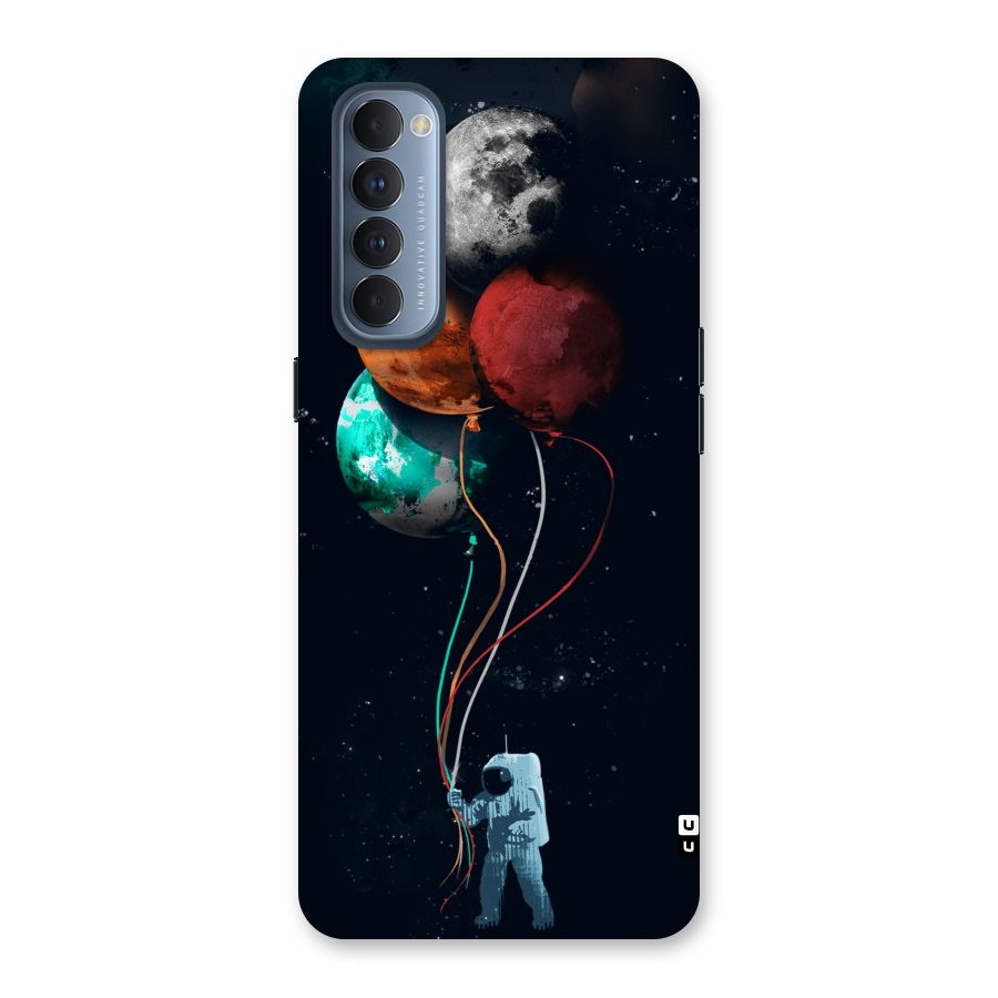 Space Balloons Back Case for Reno4 Pro