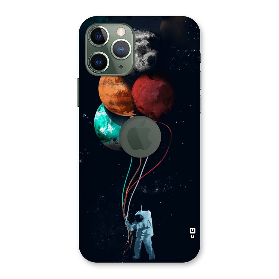 Space Balloons Back Case for iPhone 11 Pro Logo  Cut