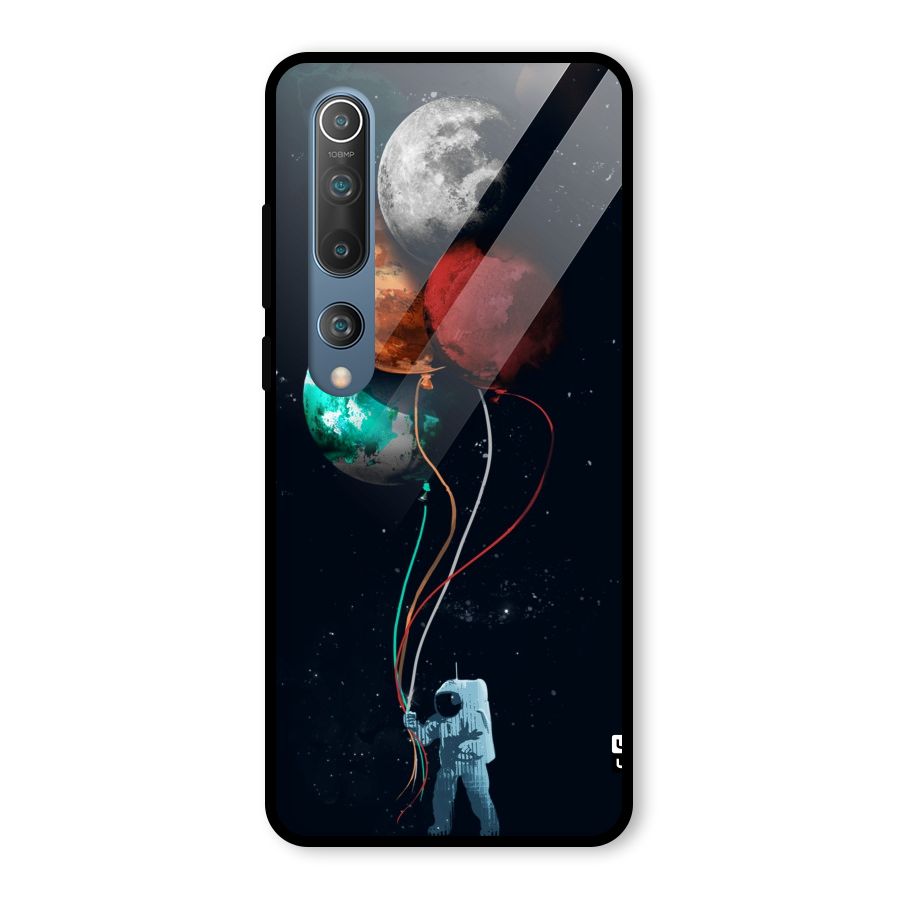 Space Balloons Glass Back Case for Mi 10