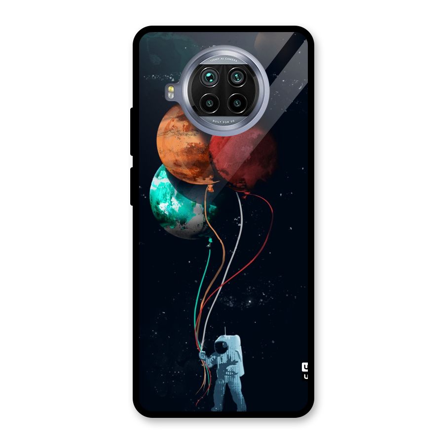 Space Balloons Glass Back Case for Mi 10i