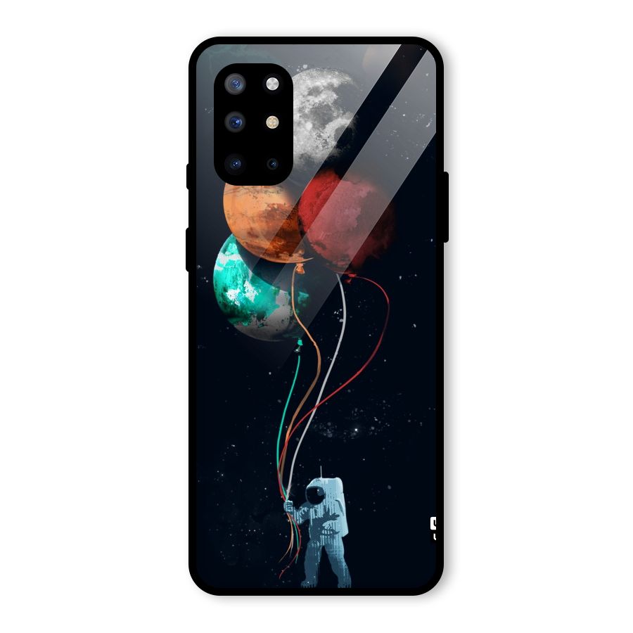 Space Balloons Glass Back Case for OnePlus 8T