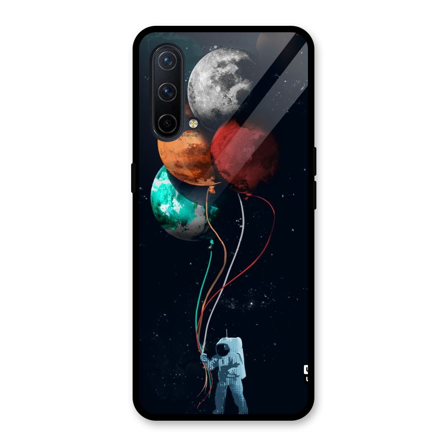 Space Balloons Glass Back Case for OnePlus Nord CE 5G