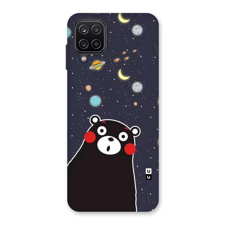 Space Bear Back Case for Galaxy A12