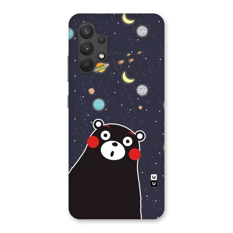 Space Bear Back Case for Galaxy A32