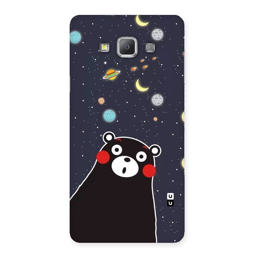 Space Bear Back Case for Galaxy A7