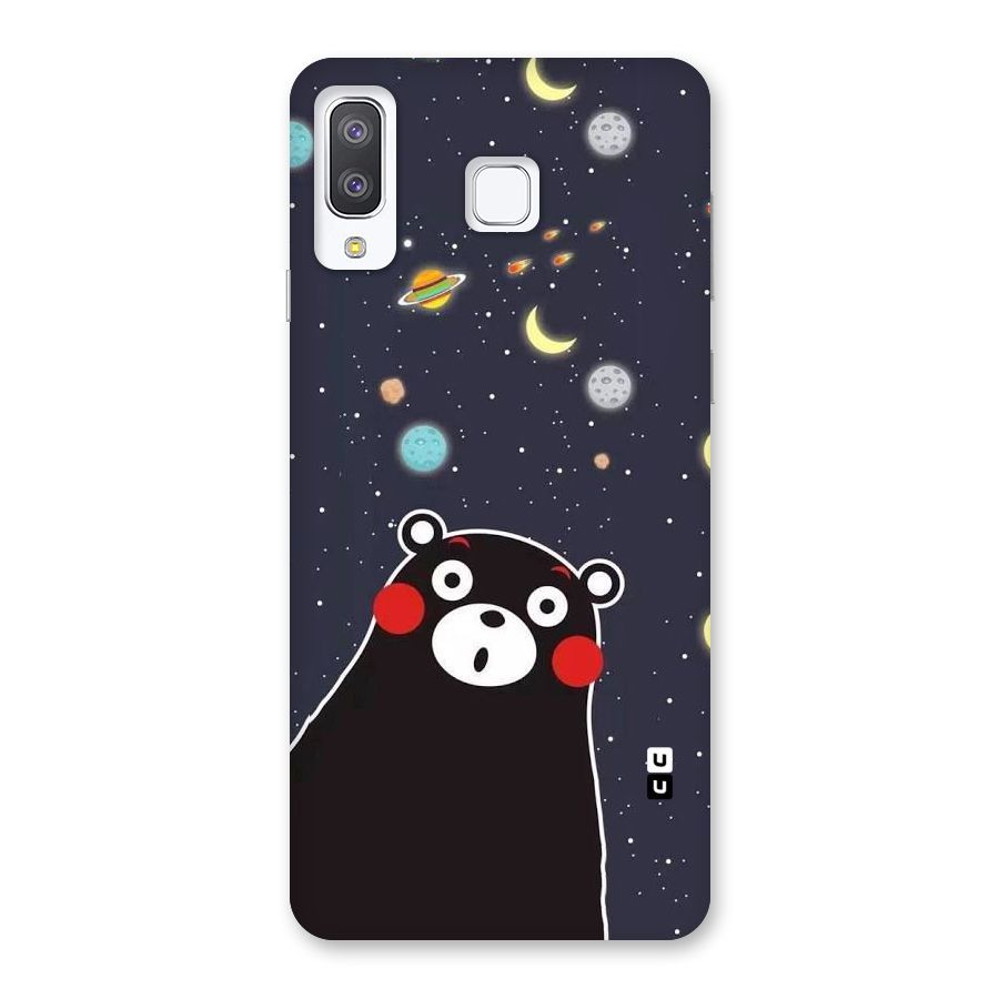 Space Bear Back Case for Galaxy A8 Star