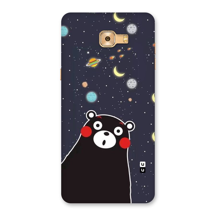 Space Bear Back Case for Galaxy C9 Pro
